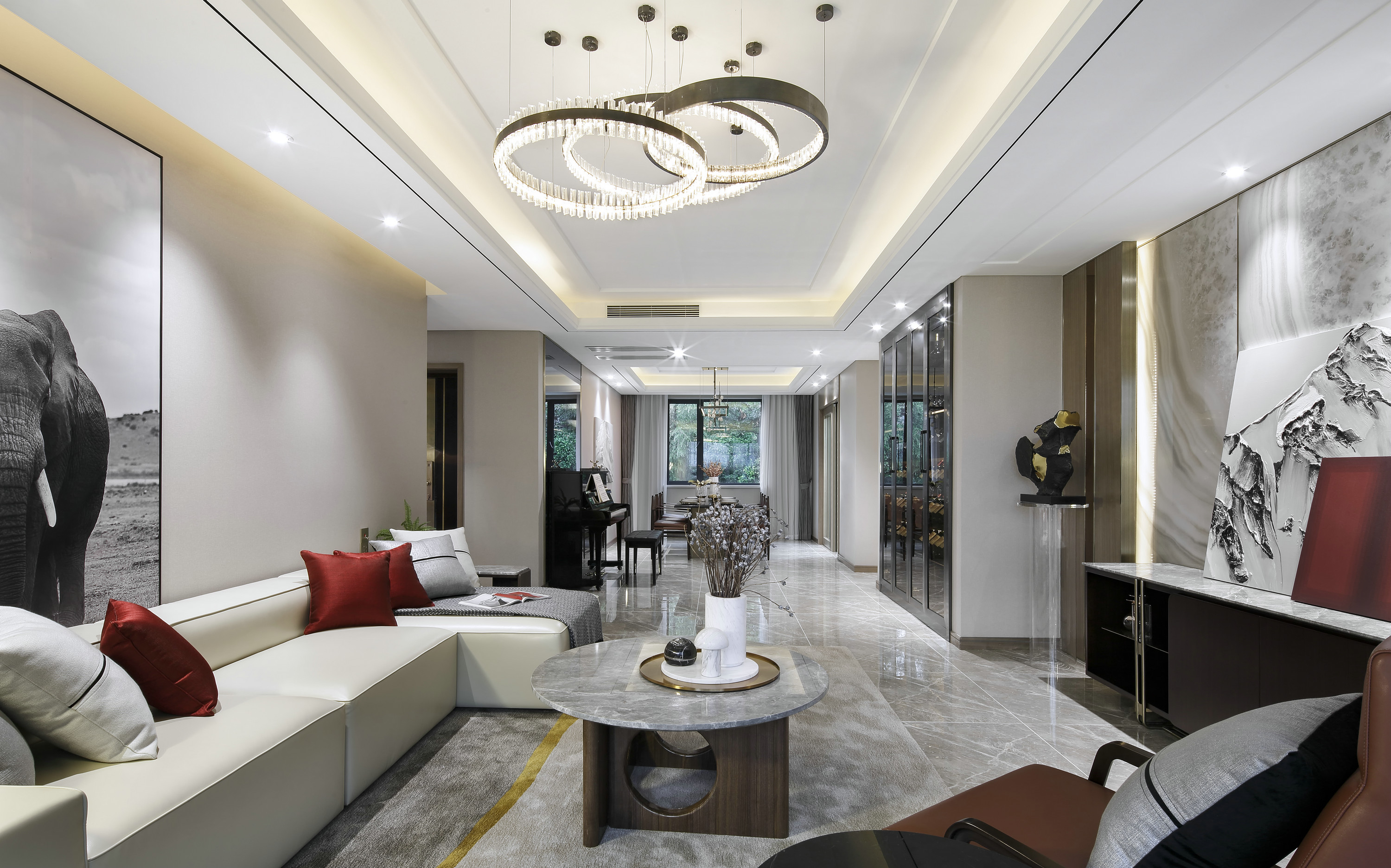 新中式風(fēng)格裝修案例 帶您走進(jìn)高雅詩意東方家居