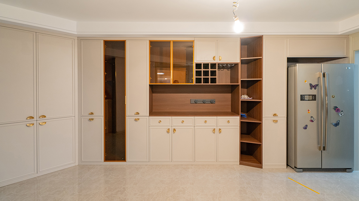 張府園120平老房翻新，簡約風裝修自然輕盈